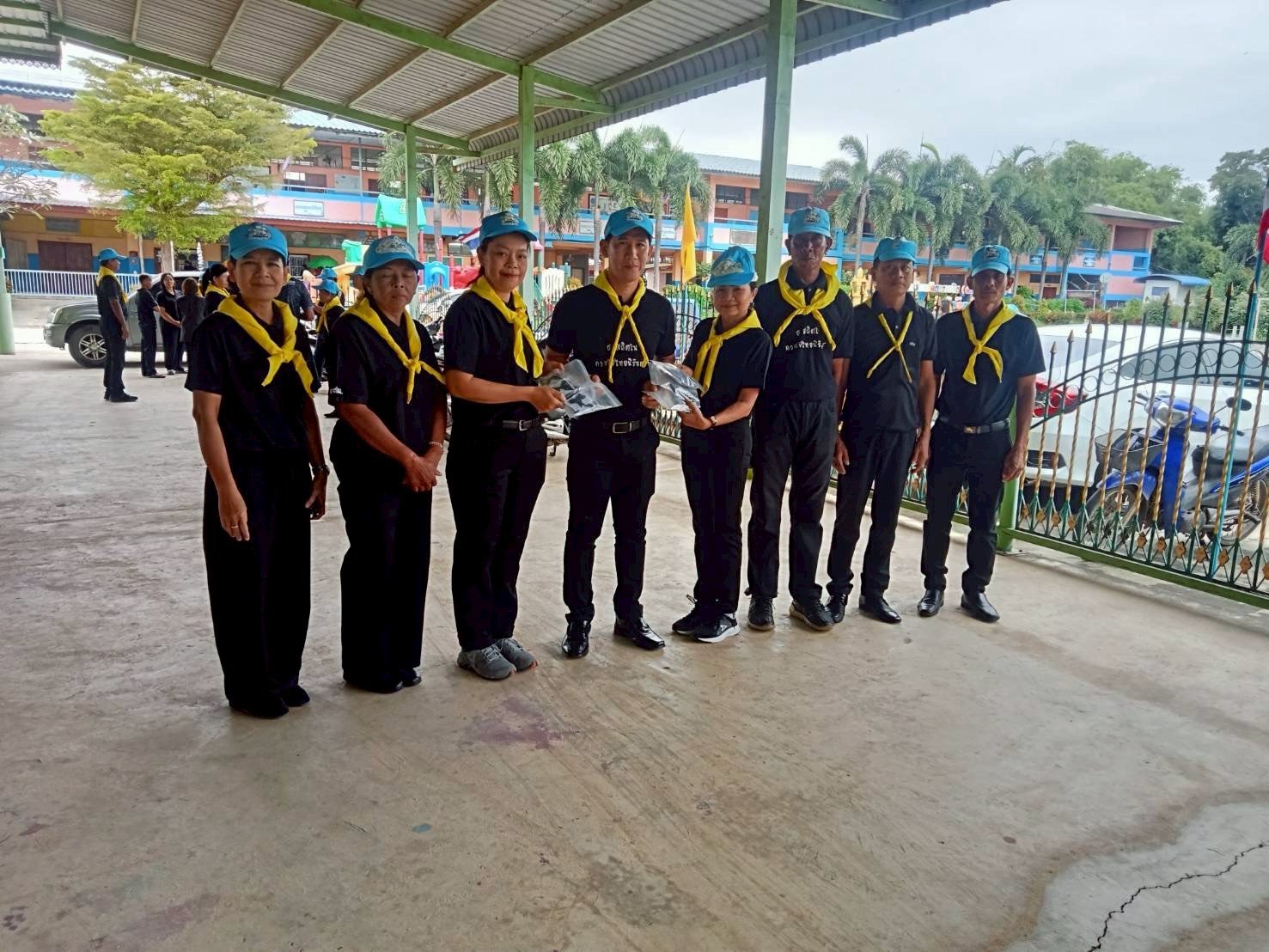 🍠สพอ. บางปะหัน ดำเนินกิจกรรม “วัดประชารัฐ สร้างสุข” 🍠 